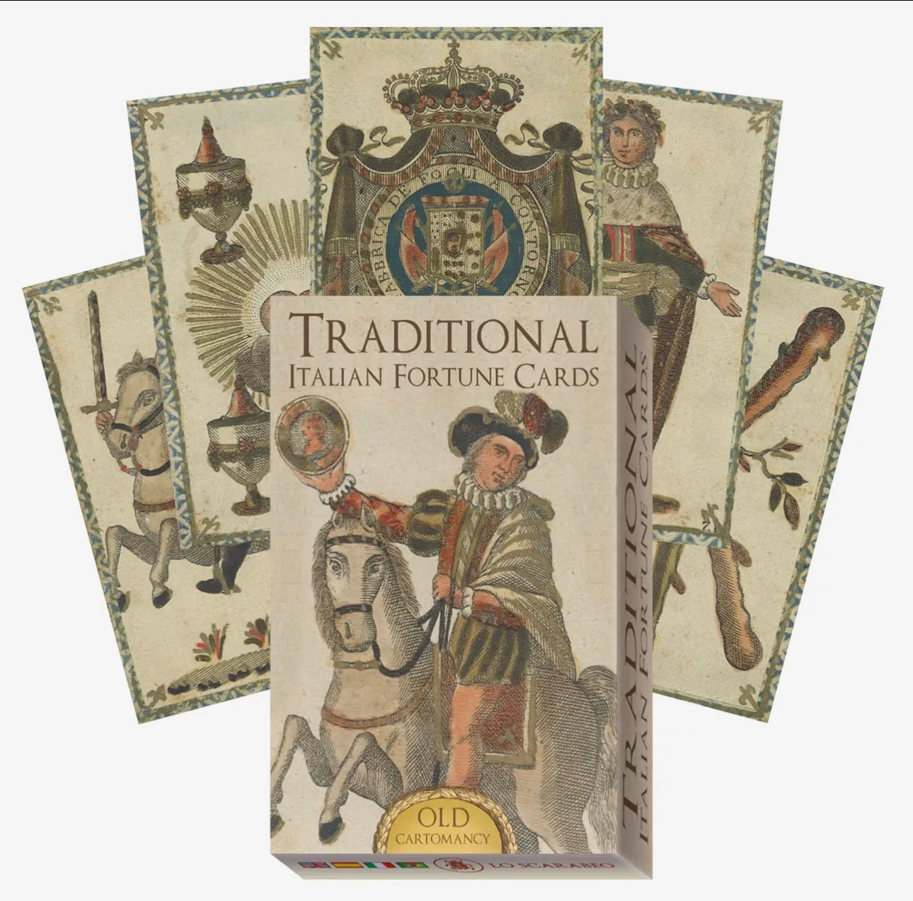 Tarot Tradicional Italian Fortune Cards (Cartomancia Antigua)