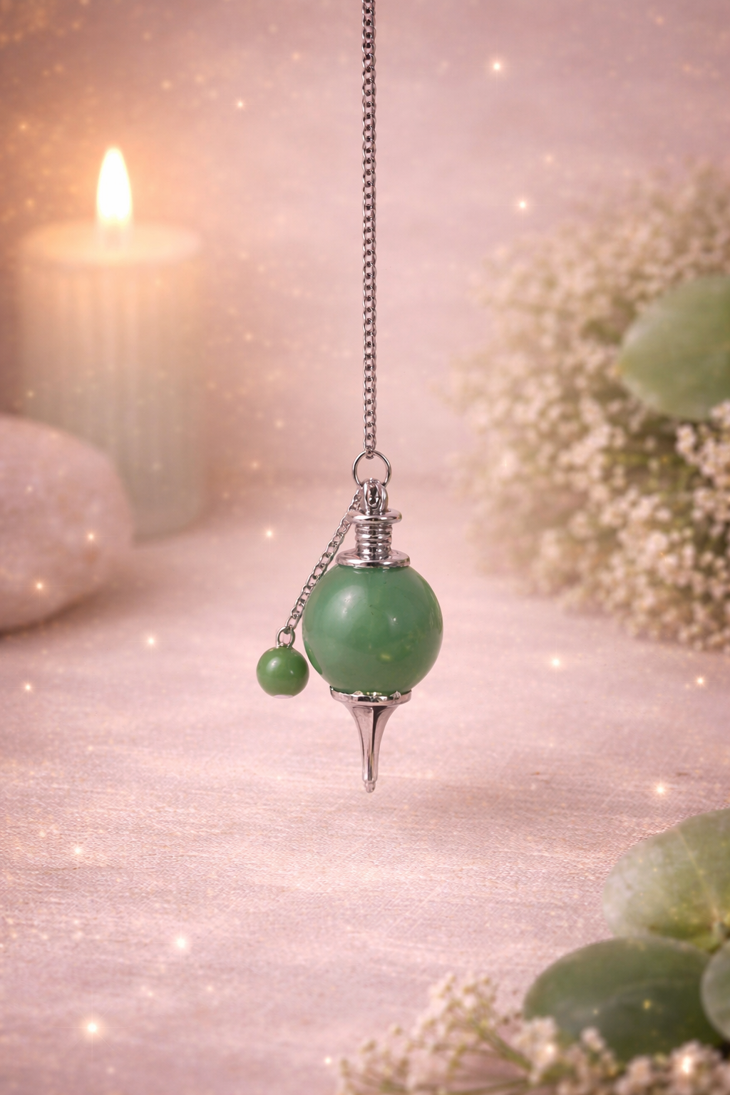 Péndulo de Jaspe Verde