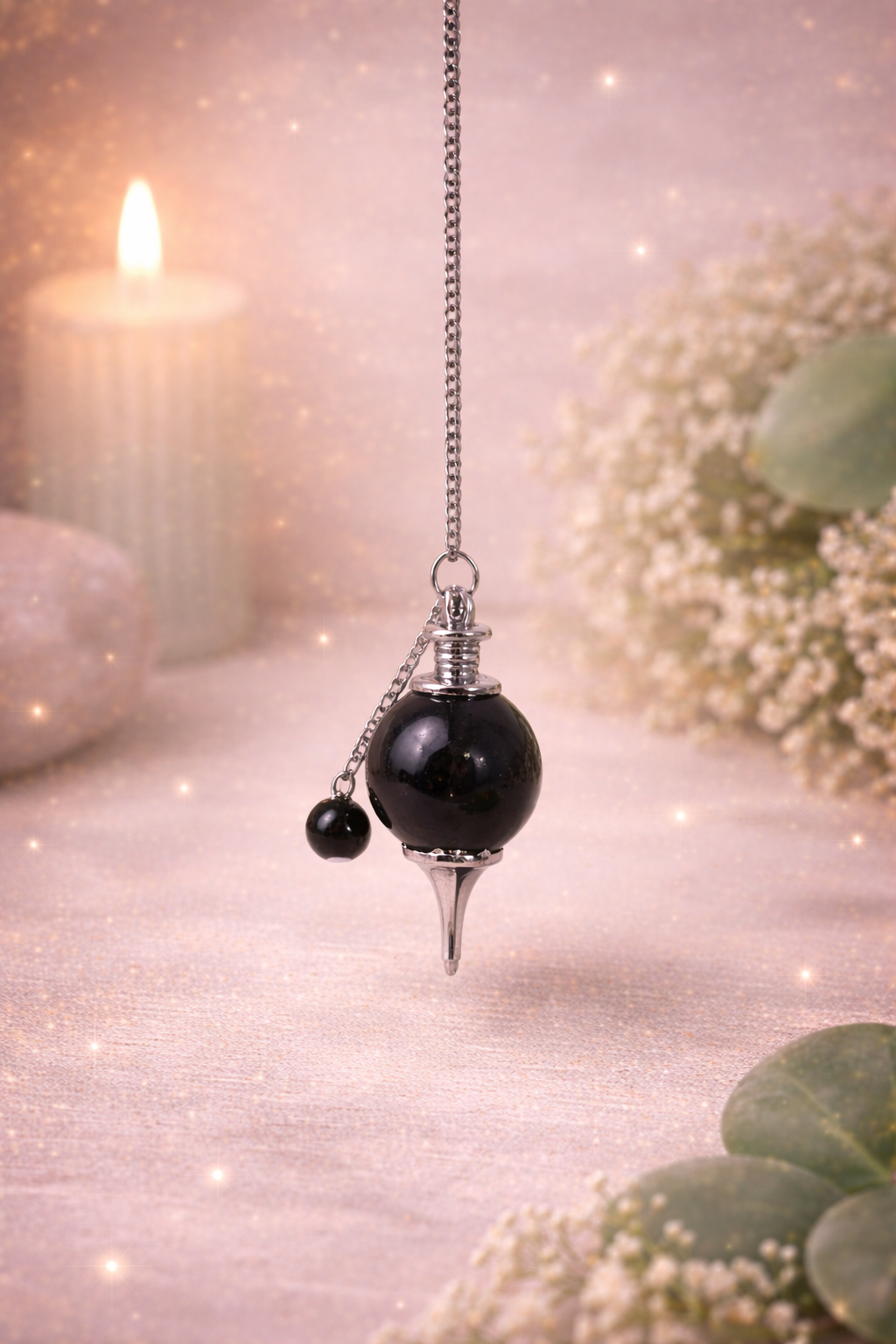 Péndulo de Ónix negro