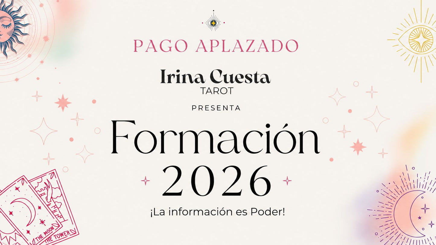 Formación" Auto Tarot Esencial 2026" (Cuota pago fraccionado)
