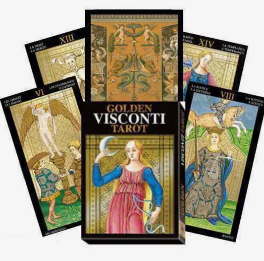 Golden Visconti Tarot