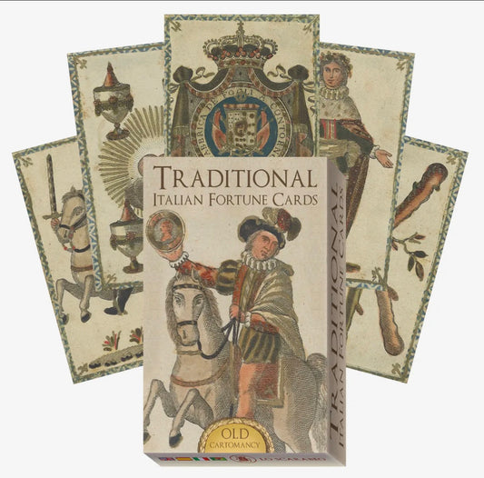 Tarot Tradicional Italian Fortune Cards (Cartomancia Antigua)